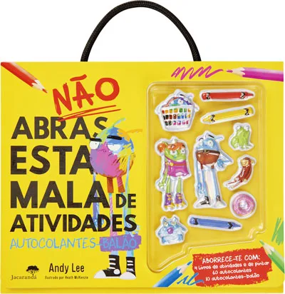 Imagem do produto  Não Abras Esta Mala de Atividades