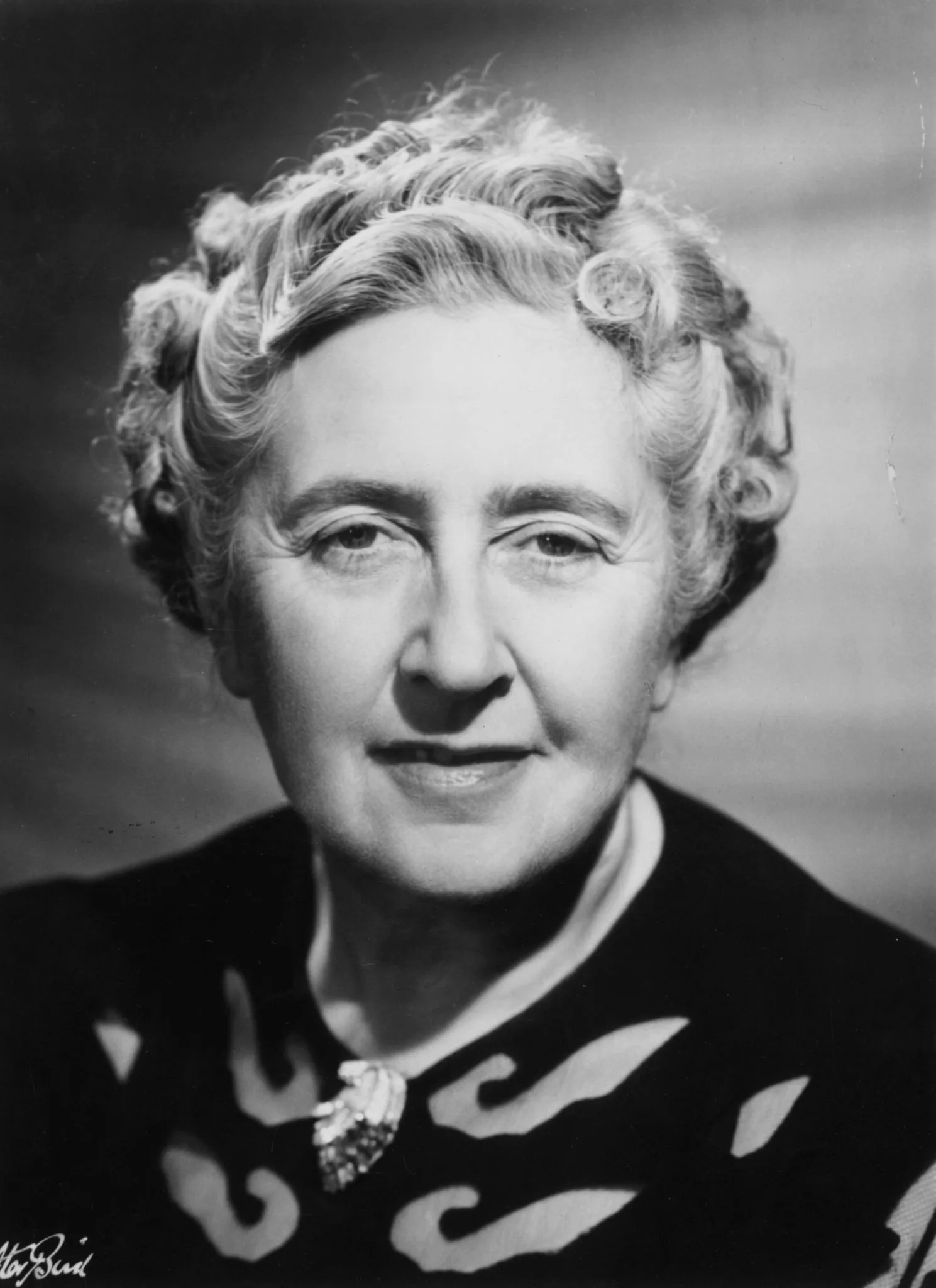 Foto do autor Agatha Christie