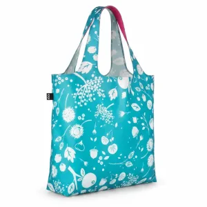 LOQI Seed Teal Reusable Shopping Bag