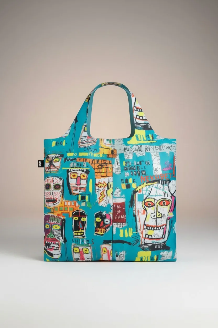 Imagem do produto  LOQI Saco Jean-Michel Basquiat Skull