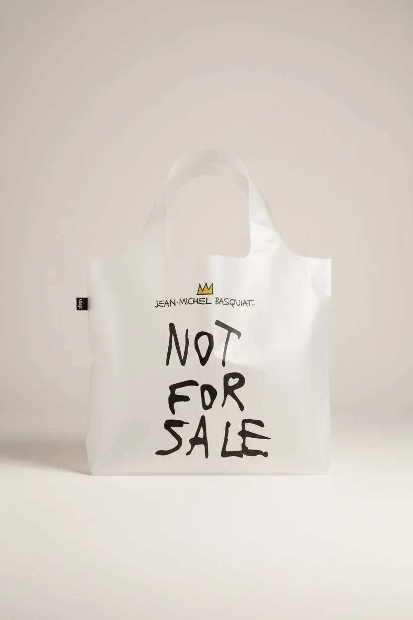 Imagem do produto  LOQI Saco Jean-Michel Basquiat Not for Sale