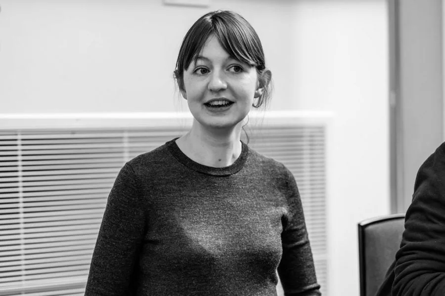 Foto do autor Sally Rooney