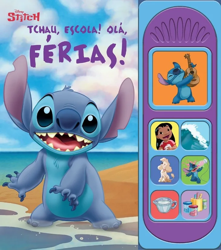 Imagem do produto  Stitch - Tchau, Escola! Olá férias!