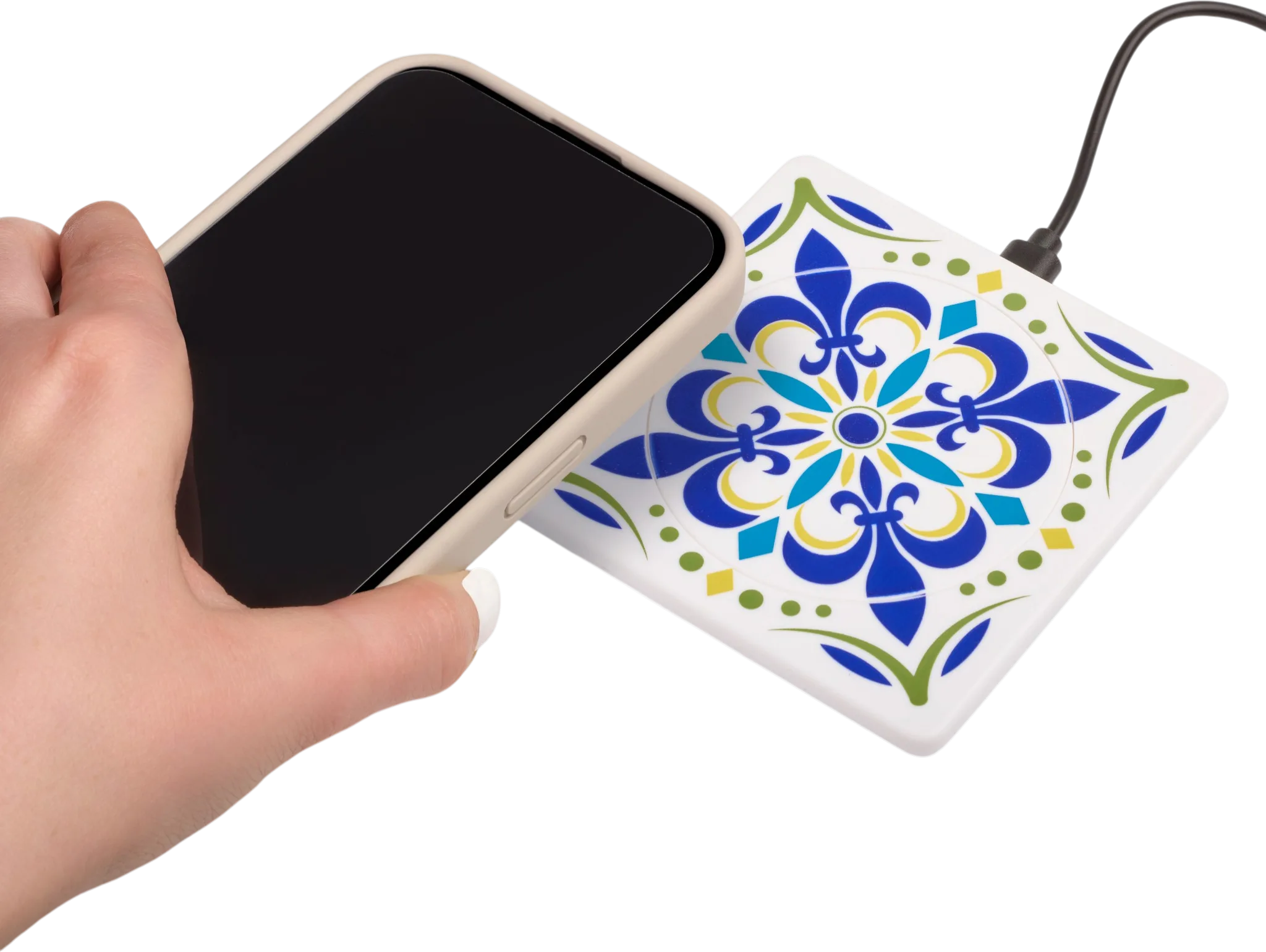 Imagem do produto  Carregador Zip para Telemóvel Azulejo