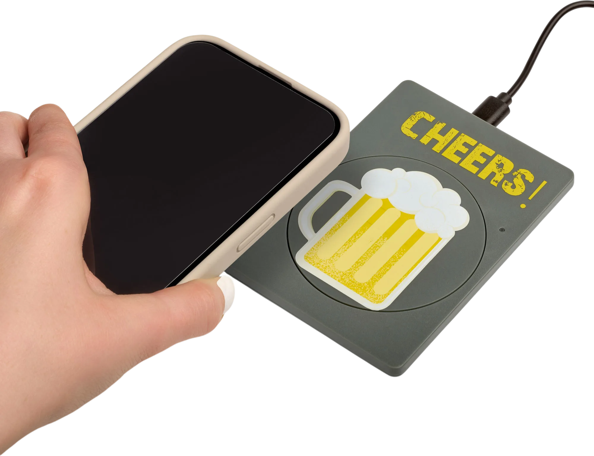 Imagem do produto  Carregador Zip para Telemóvel Cheers!