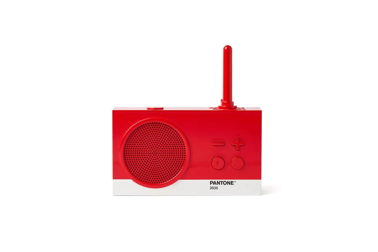 Imagem do produto  Lexon X Pantone Rádio Tykho 3 Vermelho