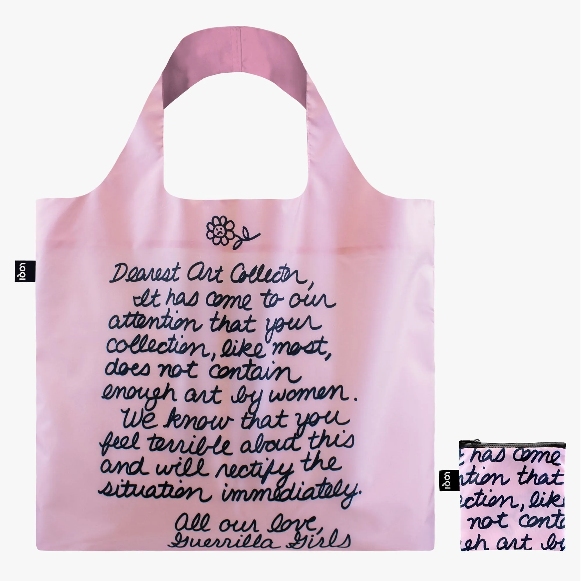 Imagem do produto  Loqi Bolsas Zip Pocket Guerrilla Girls - Dearest Art Collector And The Advantages Of Being A Woman