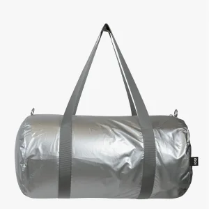 Capa do livro Loqi Saco Weekender Fashion Metallic Silver