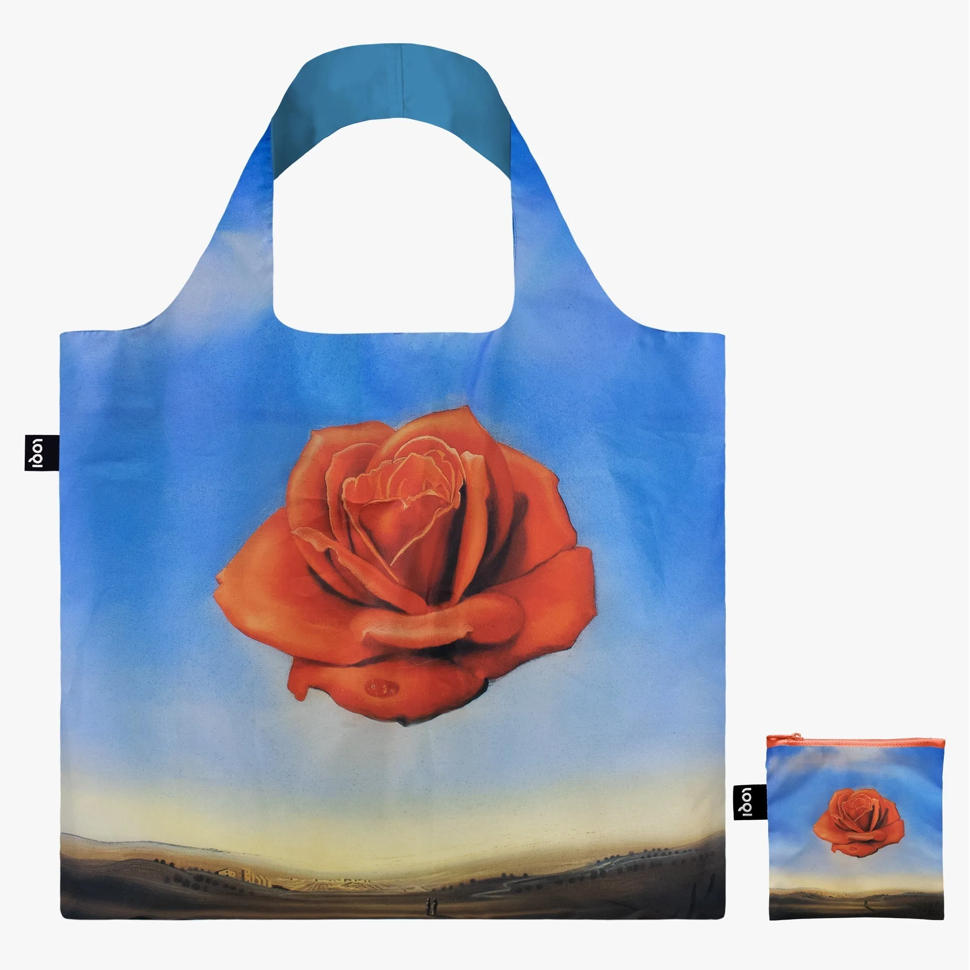 Imagem do produto  Loqi Bolsas Zip Pocket Salvador Dali - Flight Of A Bee; Meditative Rose; Spheres