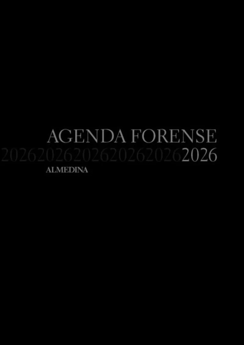 Imagem do produto  Agenda Forense 2026 Bolso Preta