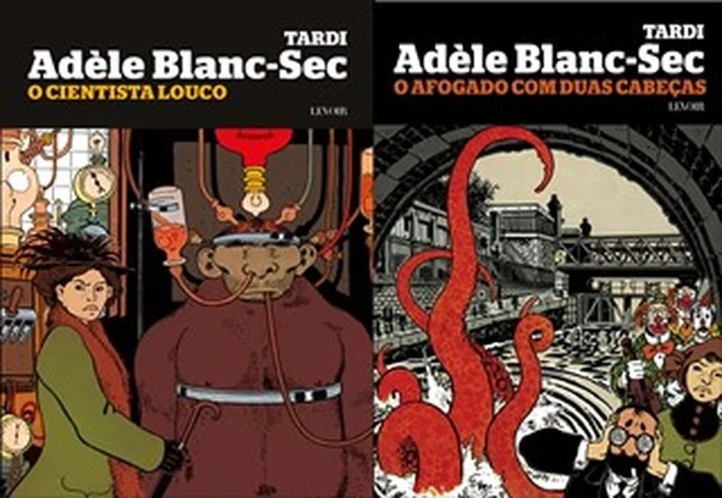 Imagem do produto  Pack Cientista Louco + O Afogado de 2 Cabeças