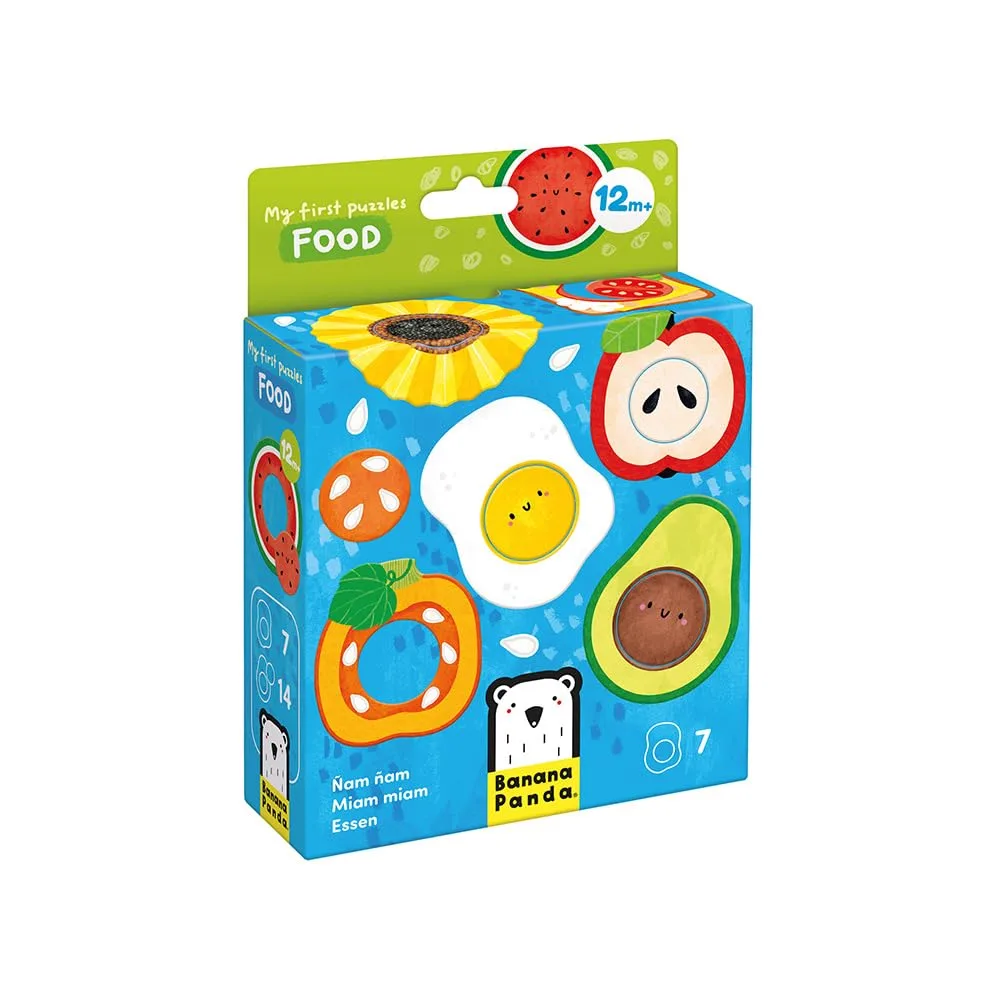 Imagem do produto  Banana Panda My First Puzzles Alimentos 12m+