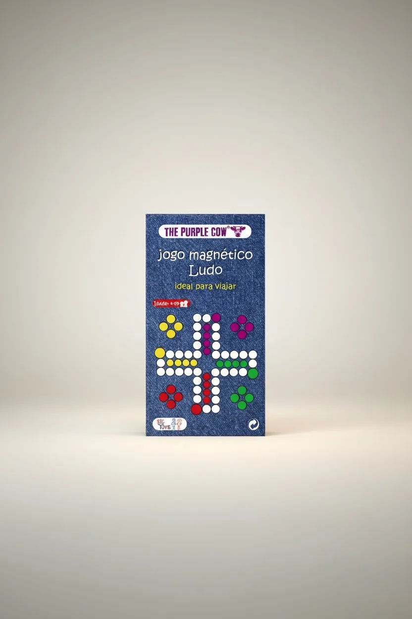 Imagem do produto  The Purple Cow Jogo Magnético Ludo