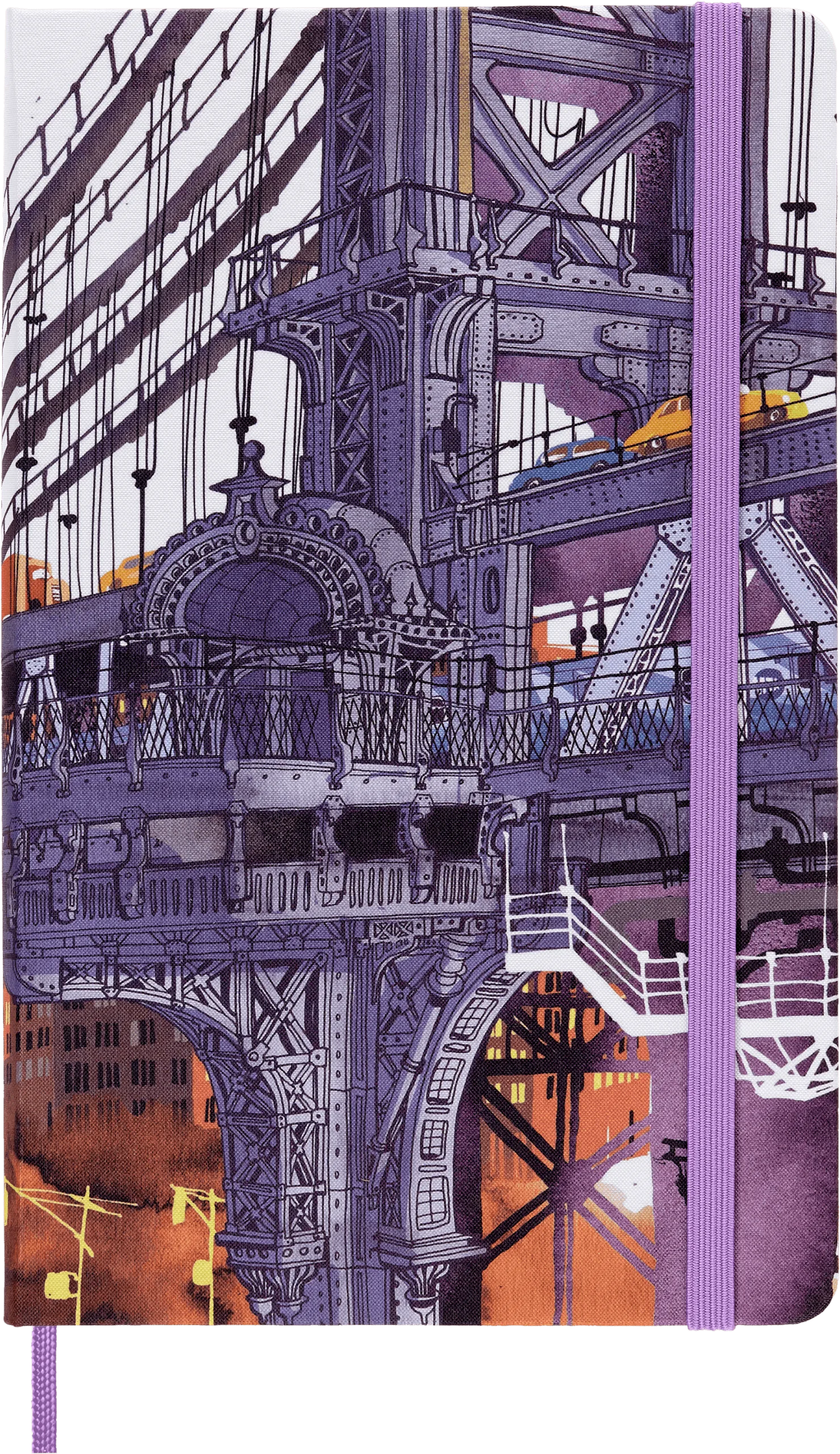 Imagem do produto  Moleskine Caderno Capa Dura Grande Pautado I am New York