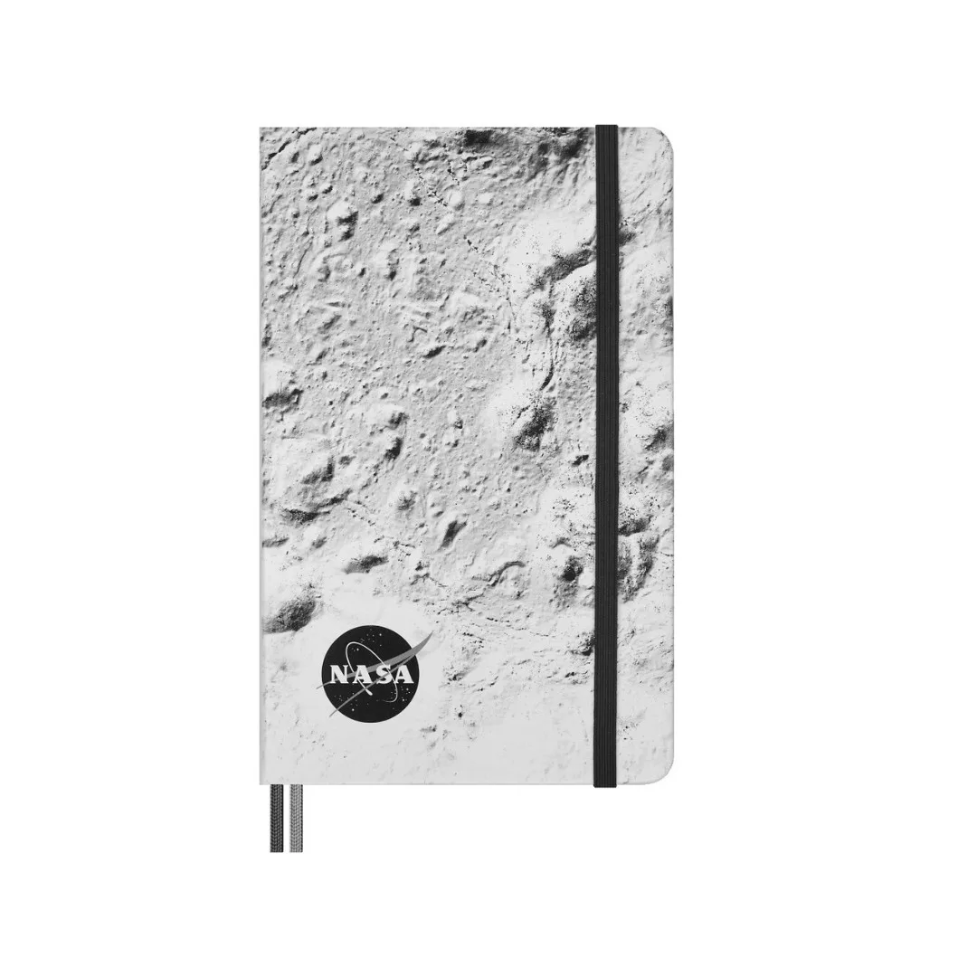 Imagem do produto  Moleskine Caderno Capa Dura Grande Pautado NASA