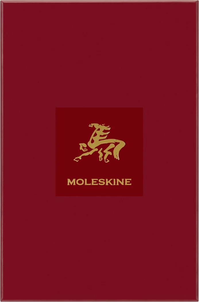 Imagem do produto  Moleskine Box Year of the Horse Caderno Capa Dura Vegea Grande Pautado