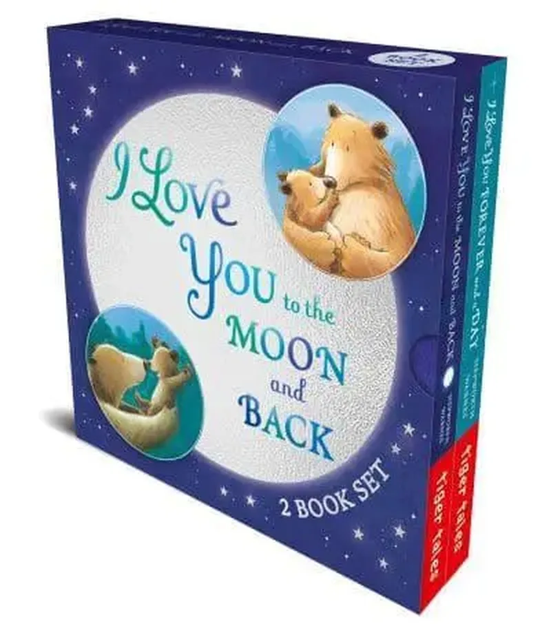 Capa do livro I Love You to the Moon and Back (Set 2 Books)