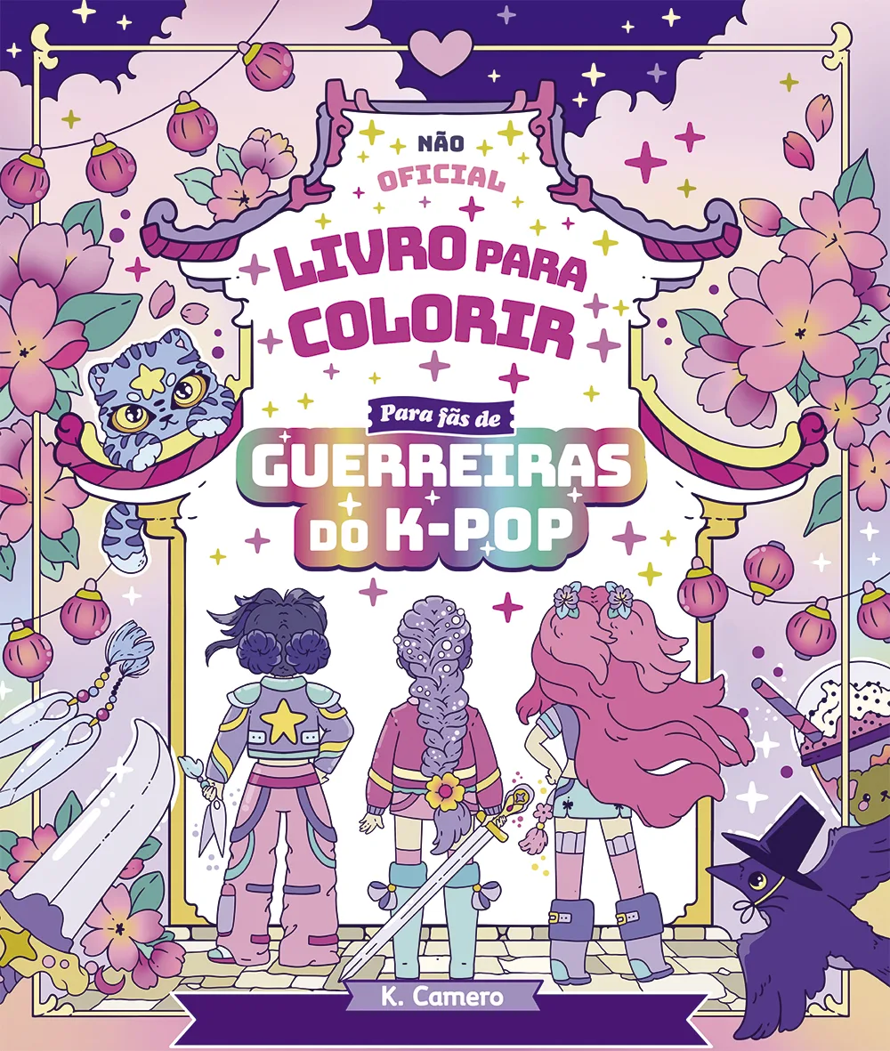 Imagem do produto  Livro para Colorir para Fãs de Guerreiras do K-Pop