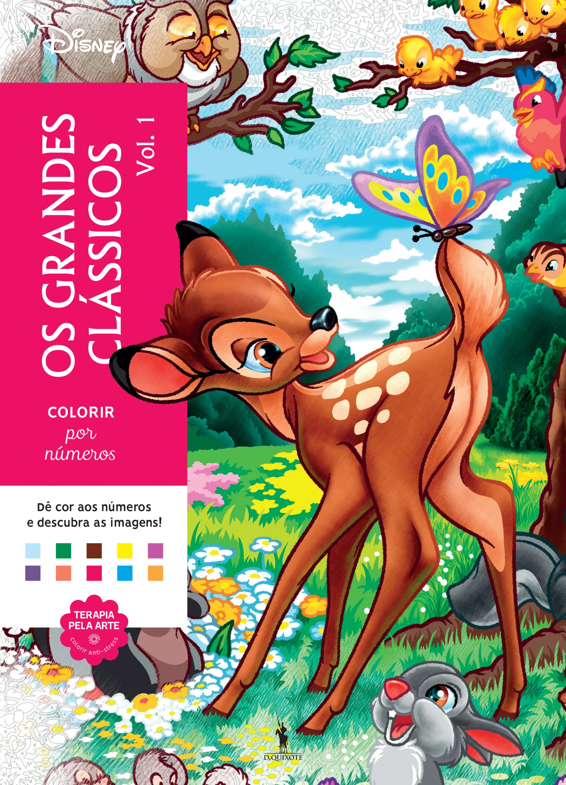 Imagem do produto  Colorir por Números - Os Grandes Clássicos - Vol. 1