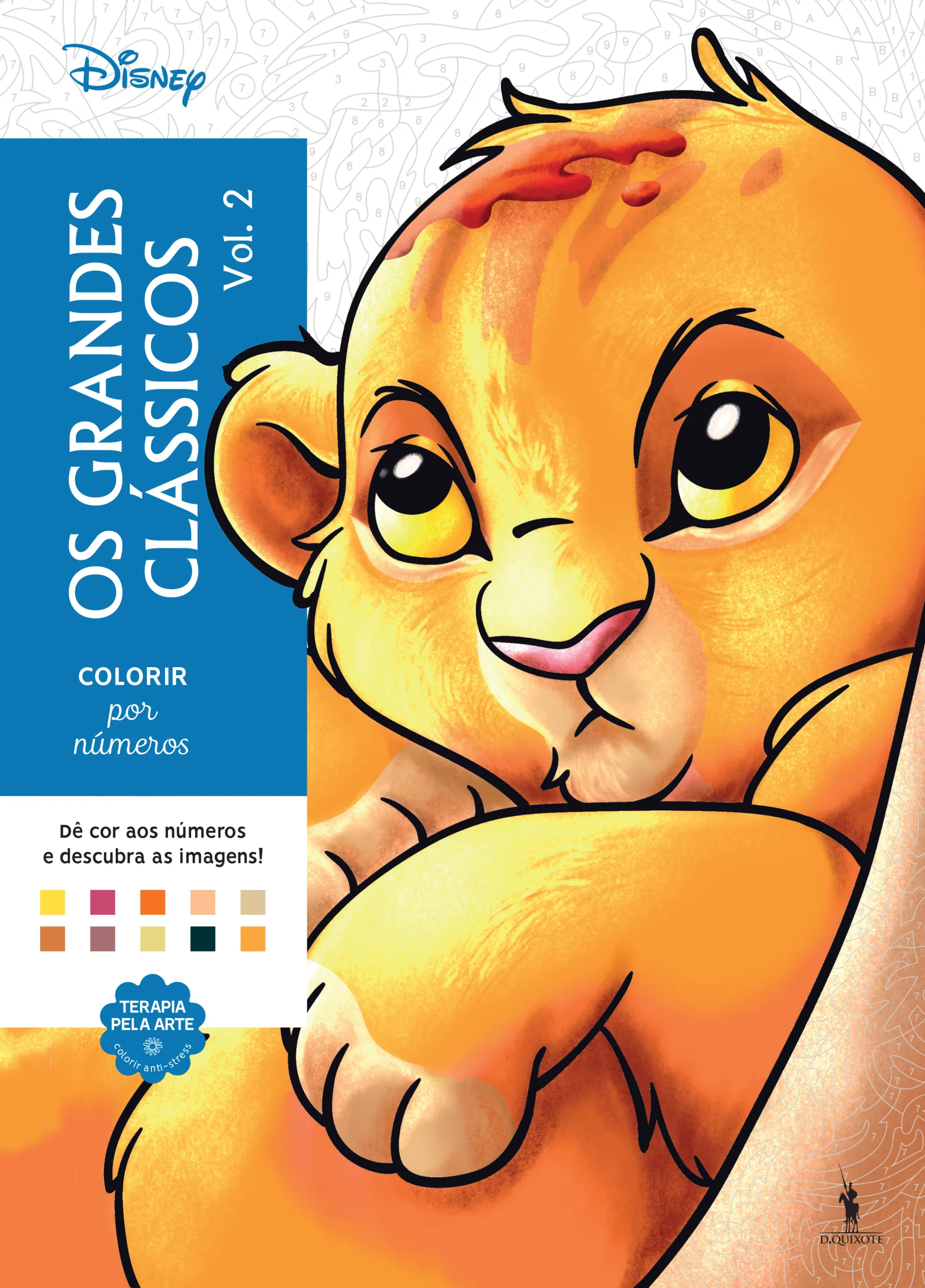 Imagem do produto  Colorir por Números - Os Grandes Clássicos - Vol. 2