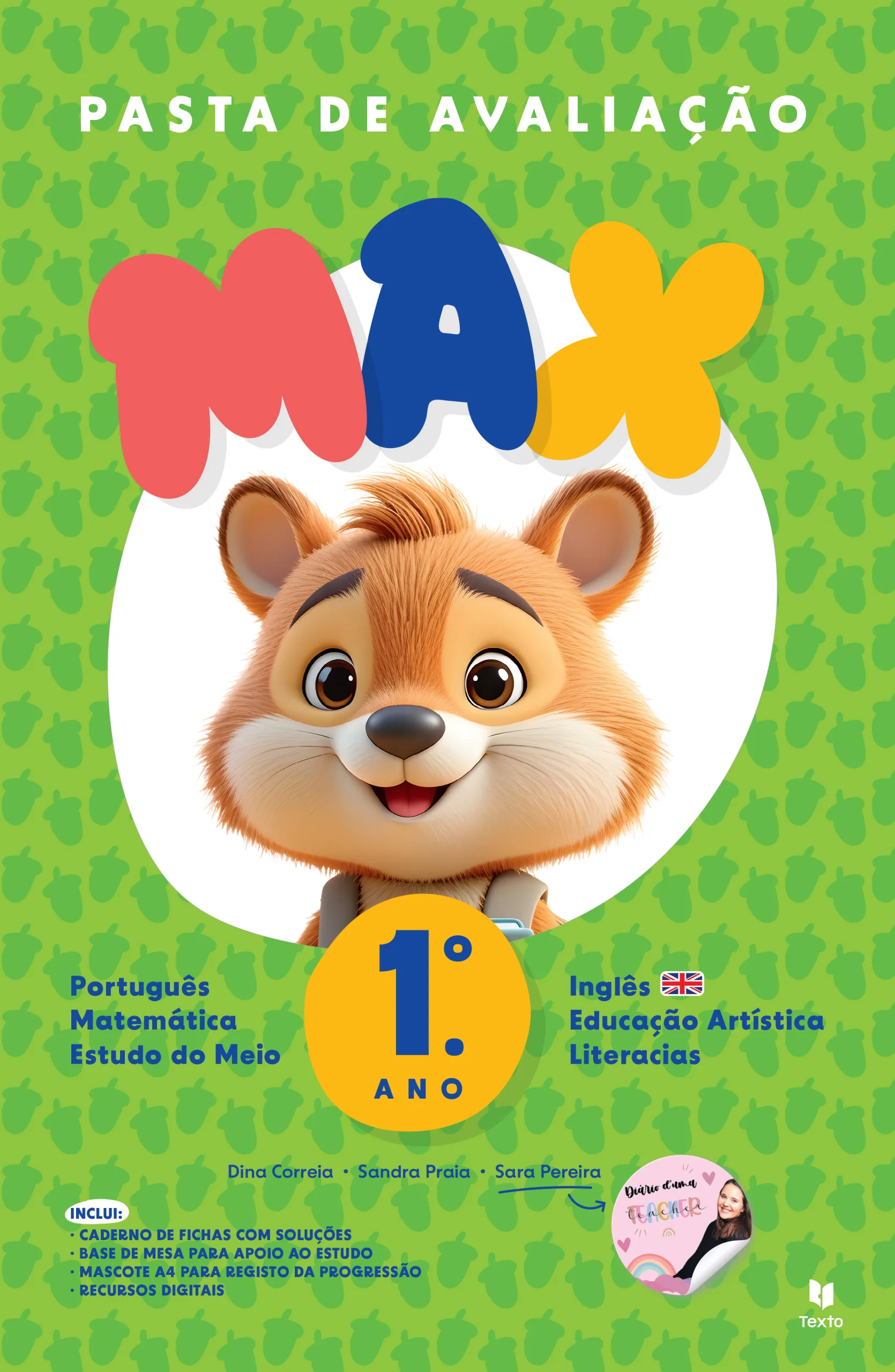 Imagem do produto  Max Fichas de Avaliação 1.º ano
