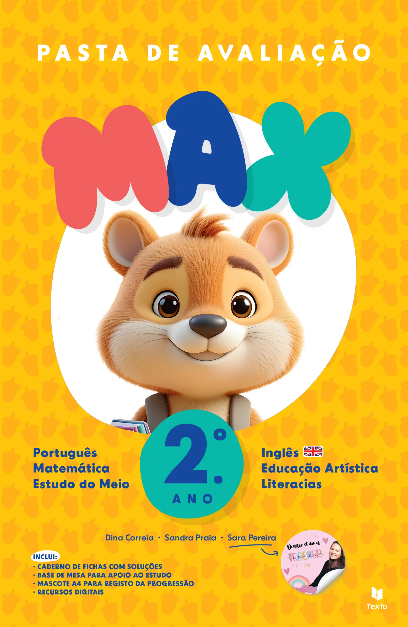 Imagem do produto  Max Fichas de Avaliação 2.º ano