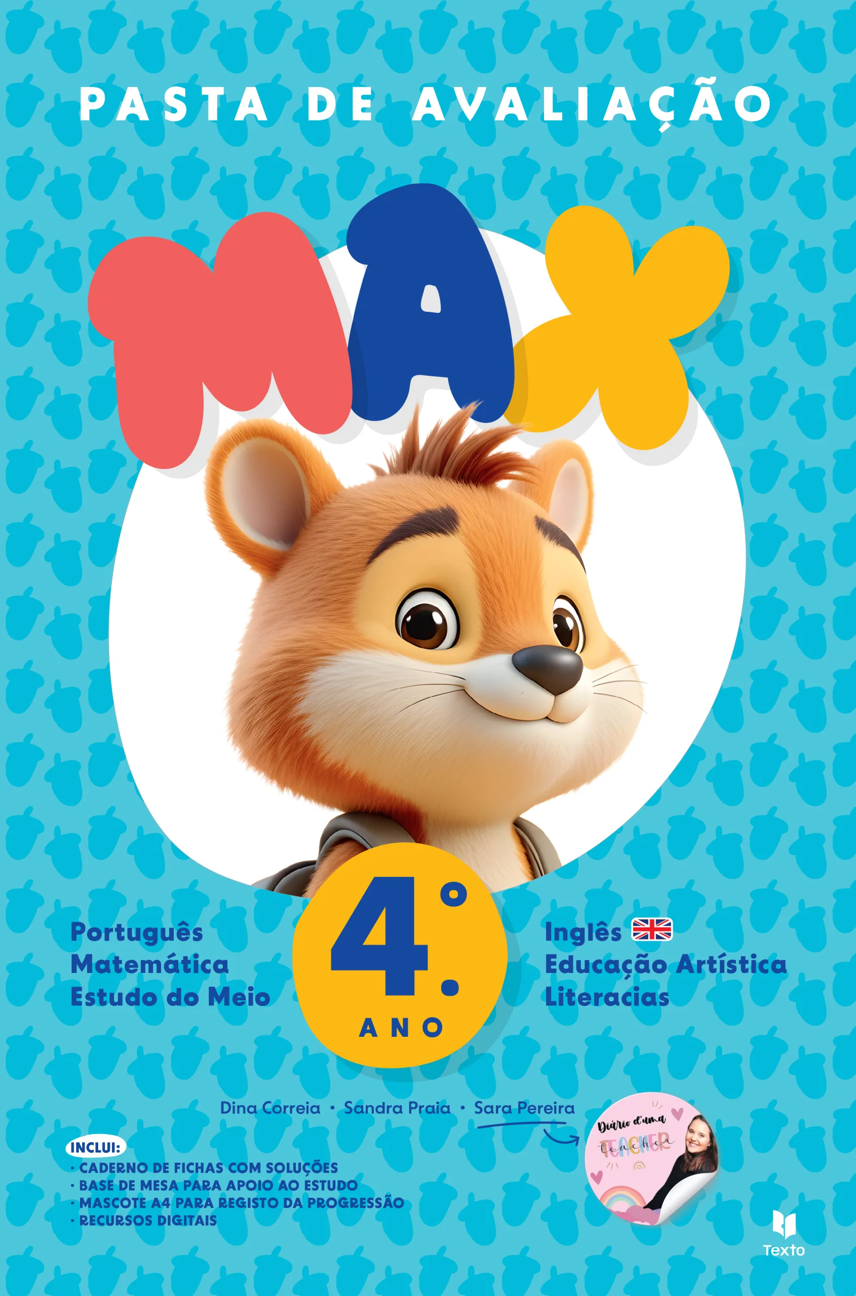 Imagem do produto  Max Fichas de Avaliação 4.º ano