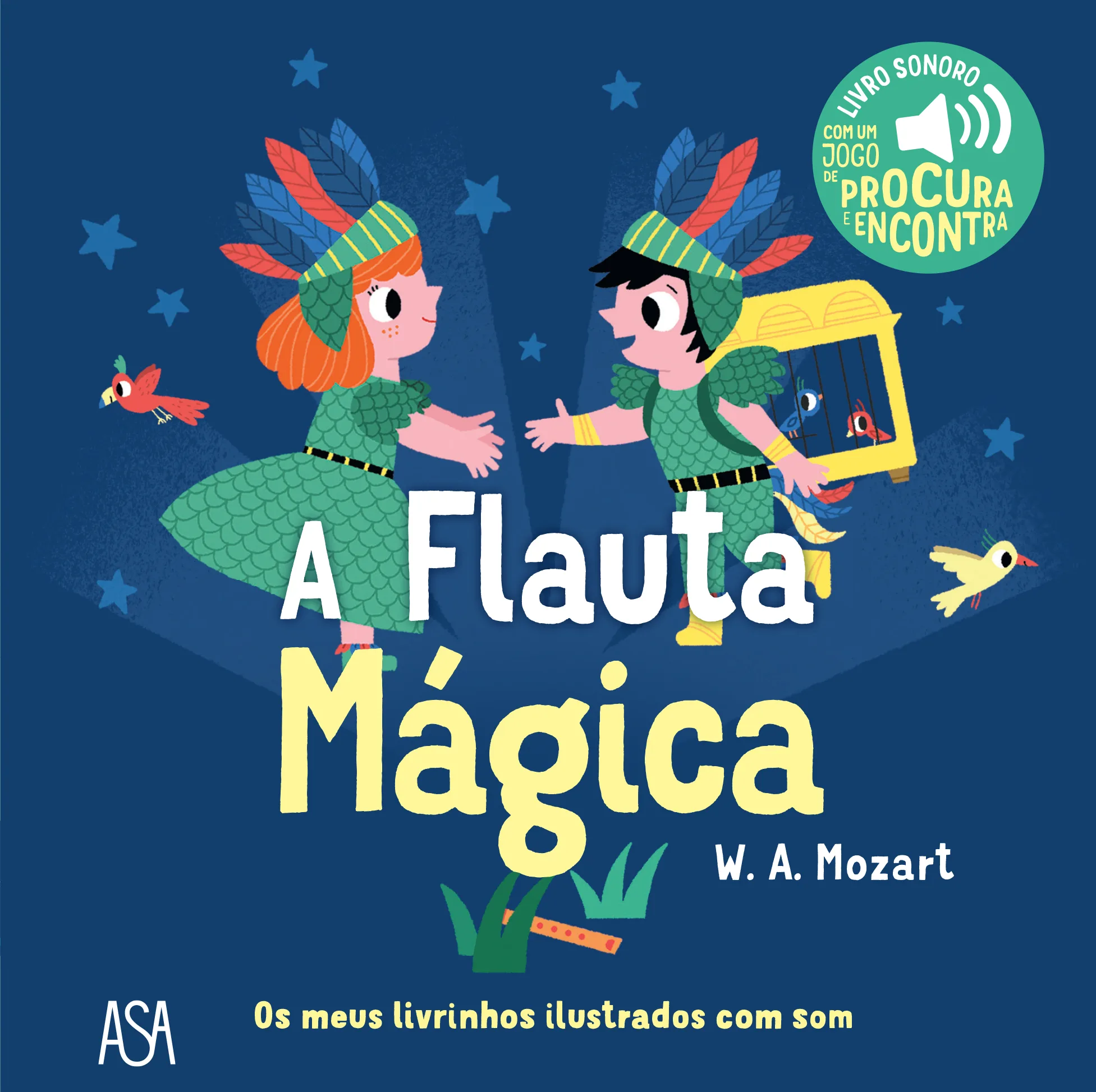 Imagem do produto  Livros Sonoros - A Flauta Mágica