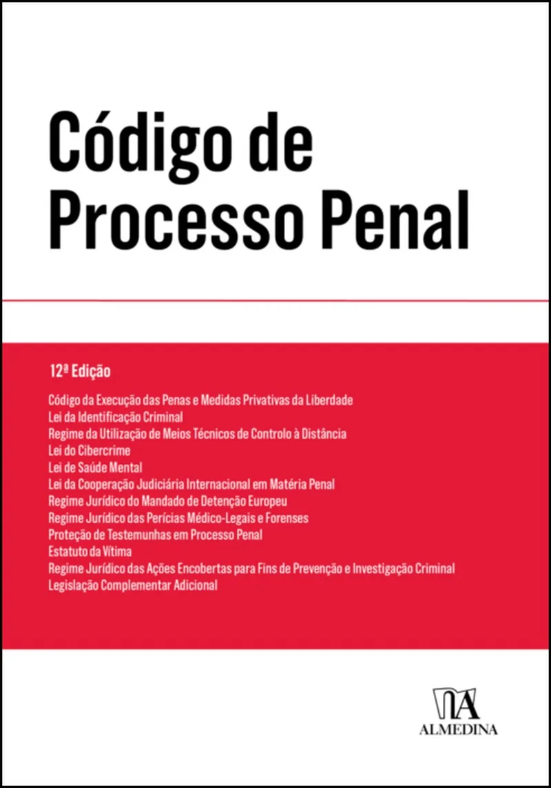 Imagem do produto  Código de Processo Penal - 12ª Edição