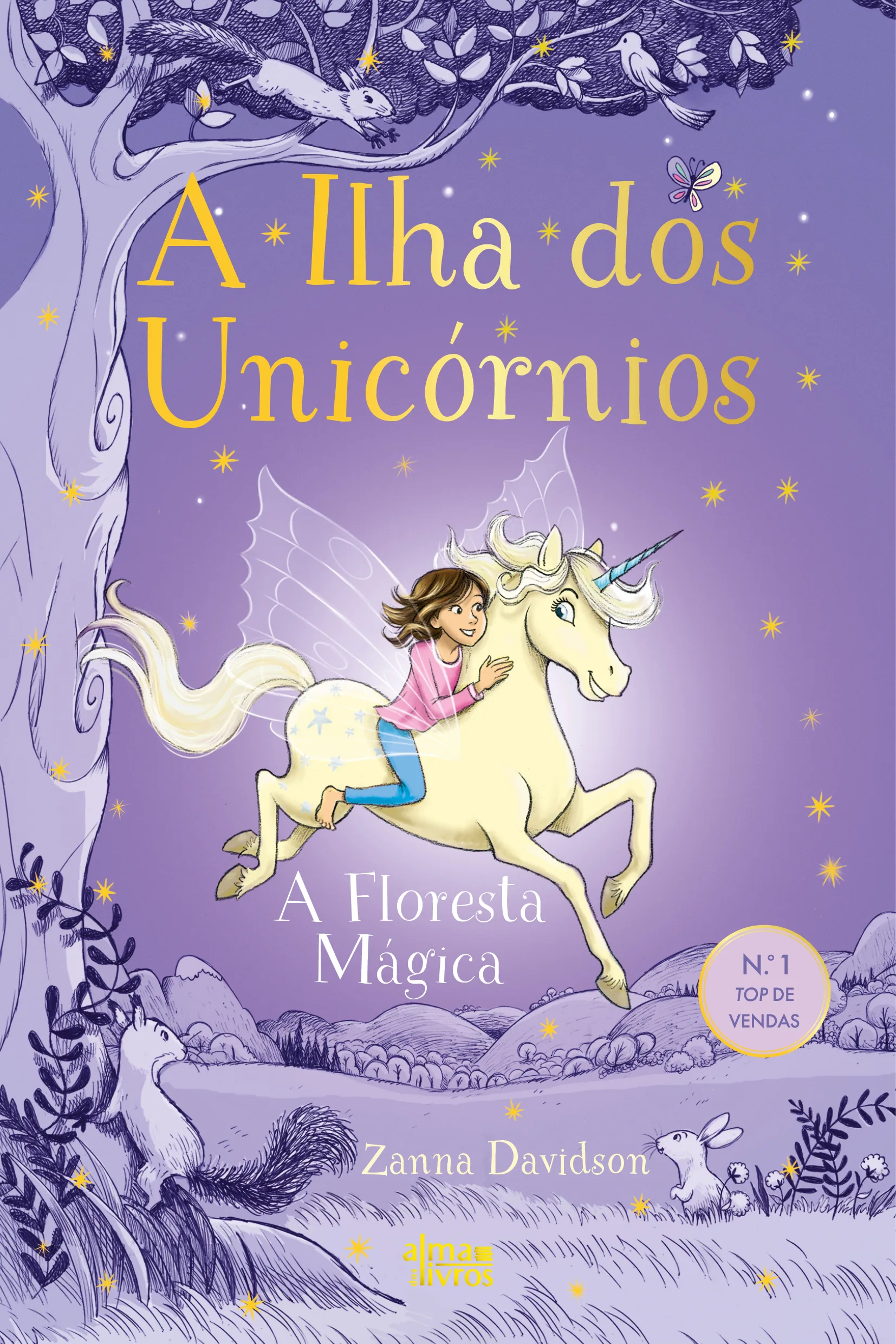 Imagem do produto  A Ilha dos Unicórnios 1 -  A Floresta Mágica