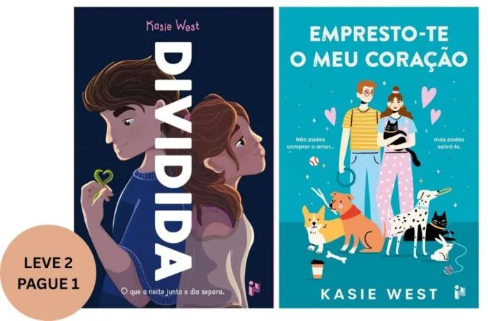 Imagem do produto  Pack Dividida + Empresto-te o Meu Coração