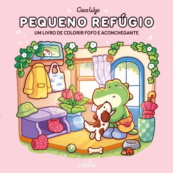 Imagem do produto  Pequeno Refúgio - Um Livro de Colorir