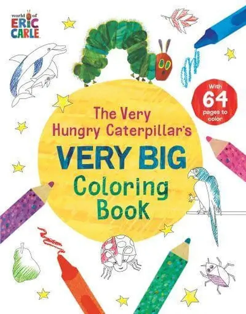 Imagem do produto  The Very Hungry Caterpillar'S Very Big Coloring Book