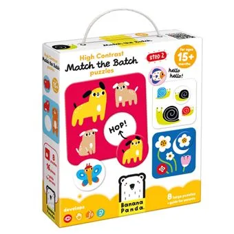 Imagem do produto  Banana Panda High Contrast Match The Batch Puzzles 15M