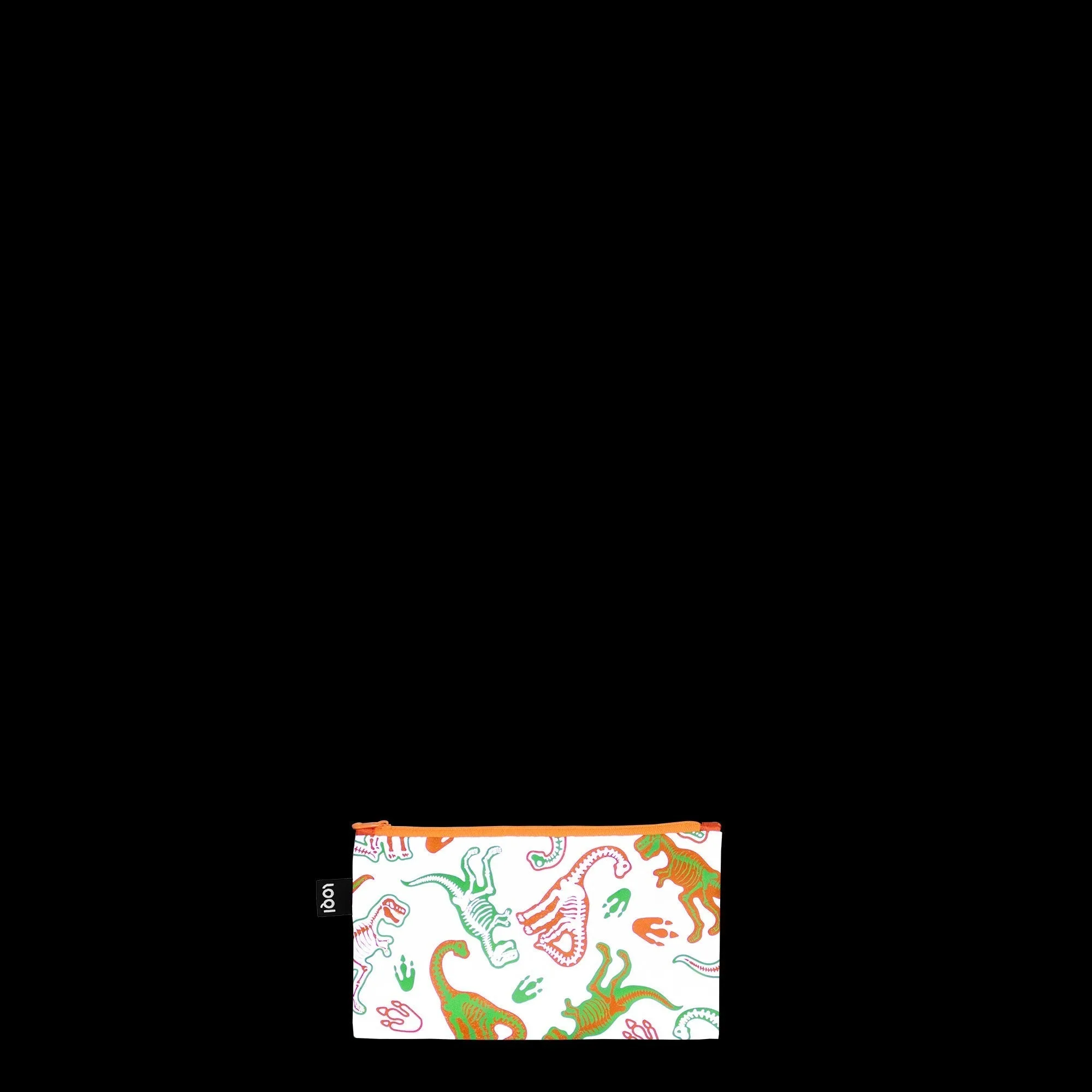 Imagem do produto  Loqi Bolsa Zip Pocket Kids Dinosaur - Skeleton Mini