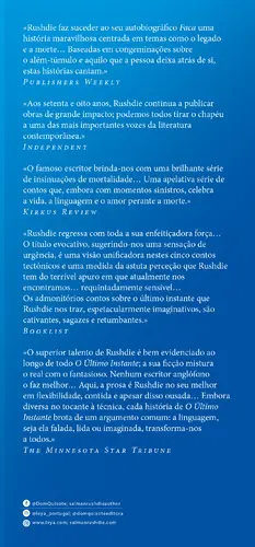 O Último Instante Um Quinteto de Histórias SALMAN RUSHDIE