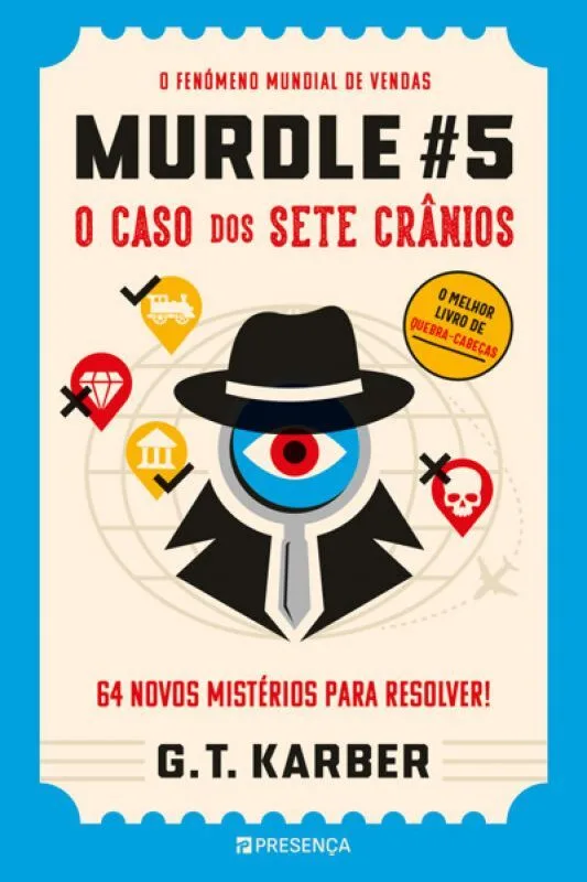 Imagem do produto  Murdle #5 - O Caso dos Sete Crânios