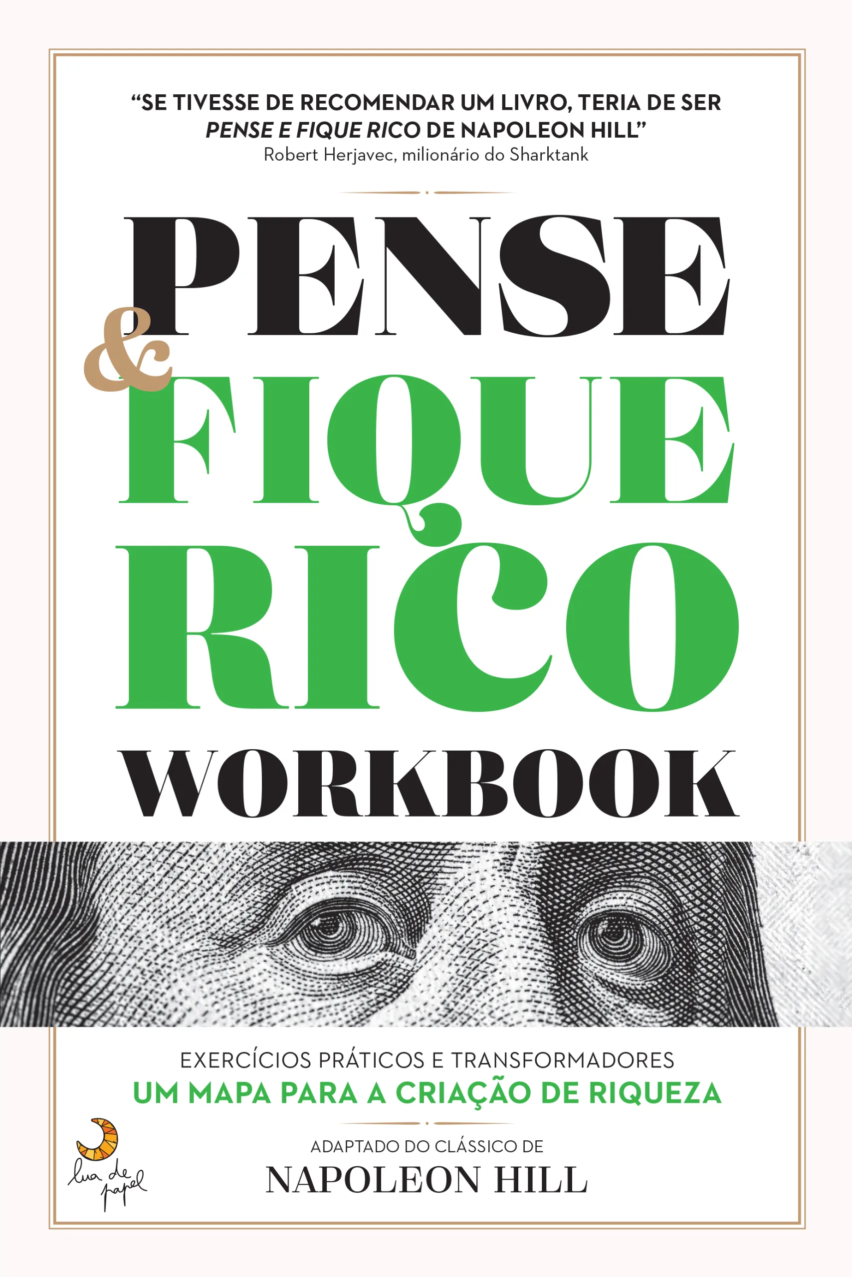 Capa do livro Pense e Fique Rico – Workbook
