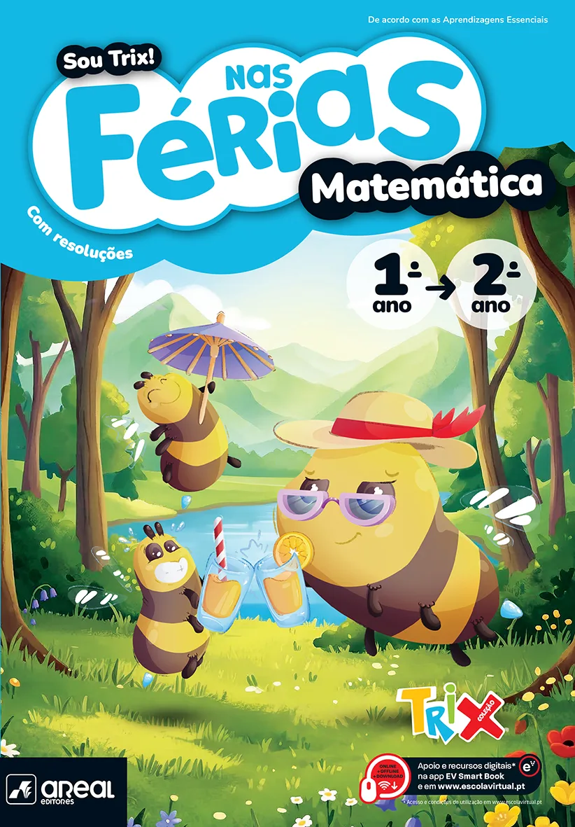 Imagem do produto  Sou Trix! Nas Férias - Matemática - 1º ano
