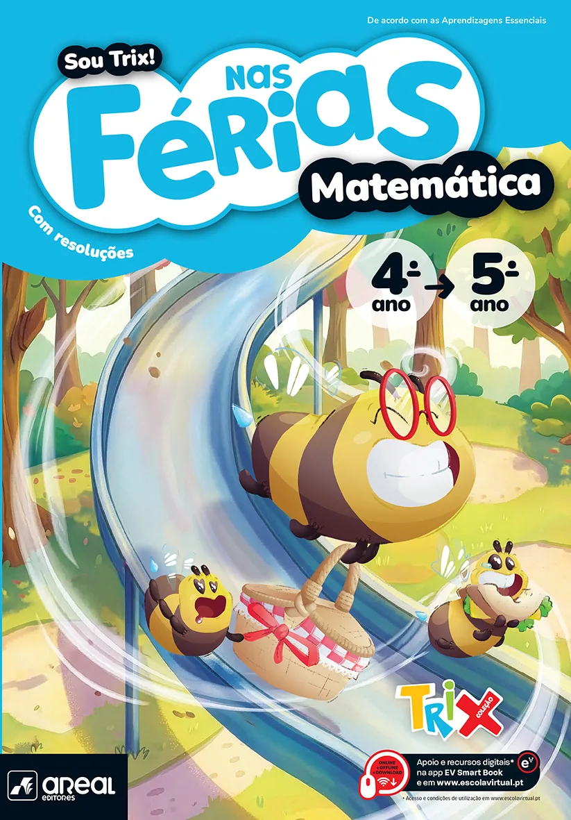 Imagem do produto  Sou Trix! Nas Férias - Matemática - 4º ano