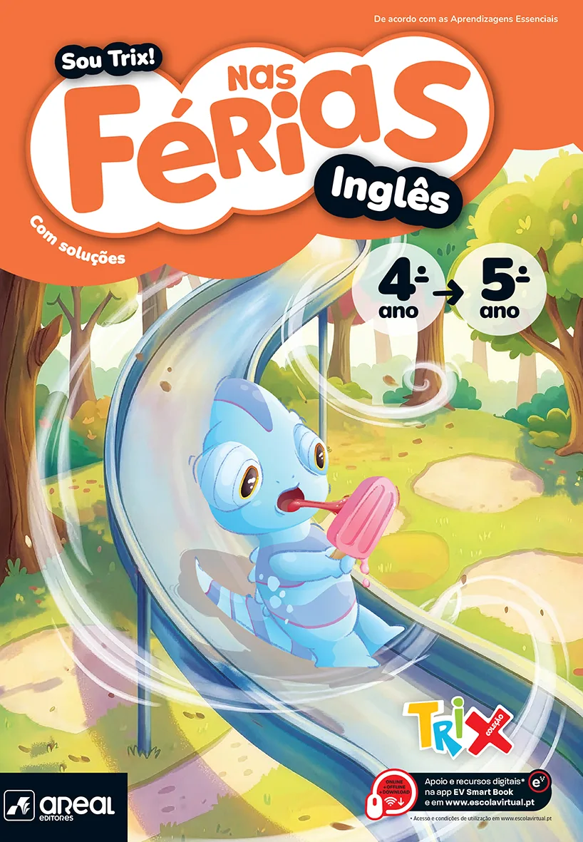 Imagem do produto  Sou Trix! Nas Férias Inglês 4º ano