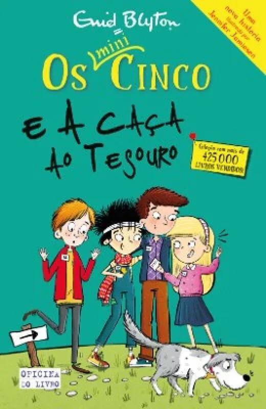 Imagem do produto  Os Mini Cinco 19 - Os Cinco e a Caça ao Tesouro