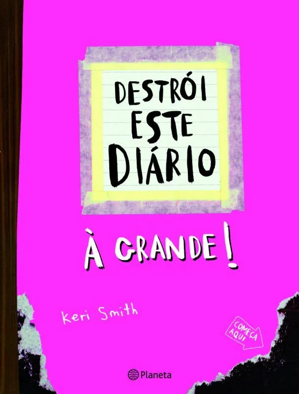 Imagem do produto  Destrói Este Diário à Grande - Capa Rosa