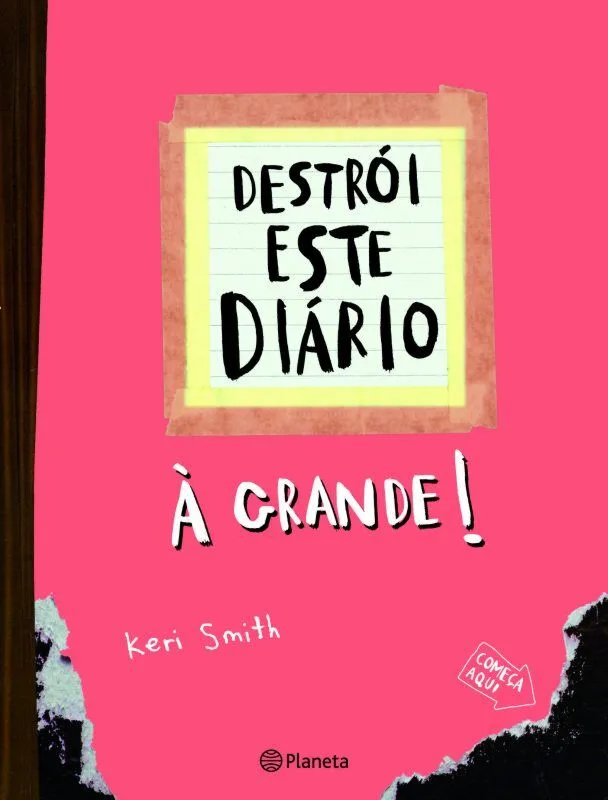 Imagem do produto  Destrói Este Diário à Grande - Capa Laranja