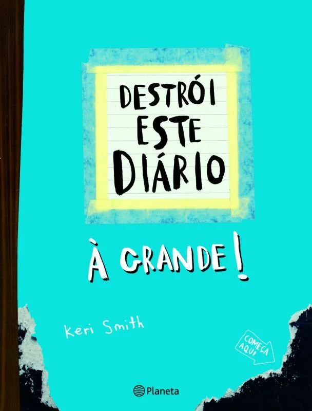 Imagem do produto  Destrói Este Diário à Grande - Capa Azul