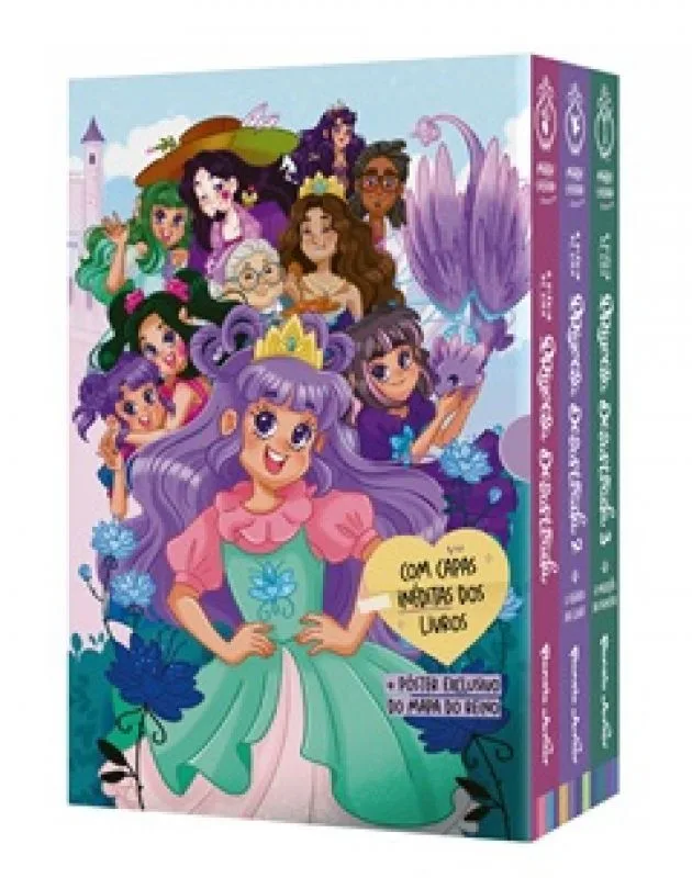 Imagem do produto  Princesa Desastrada - Box Vol. 1, 2, 3 + Póster