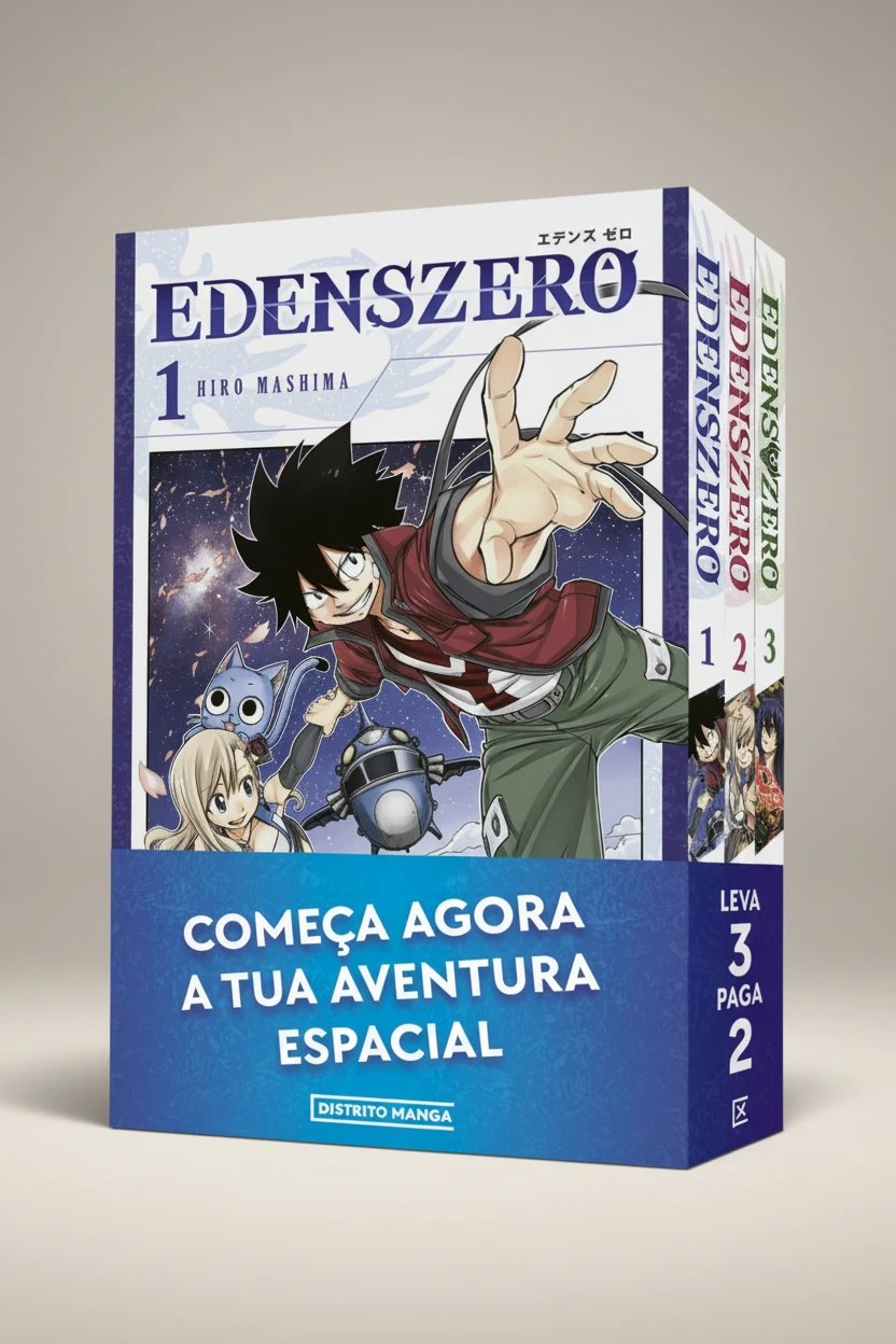 Imagem do produto  Edens Zero - Pack Livro 1, 2 e 3