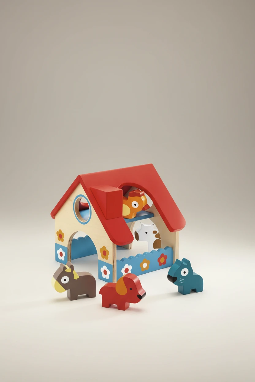 Imagem do produto  Djeco Casa da Quinta com Animais