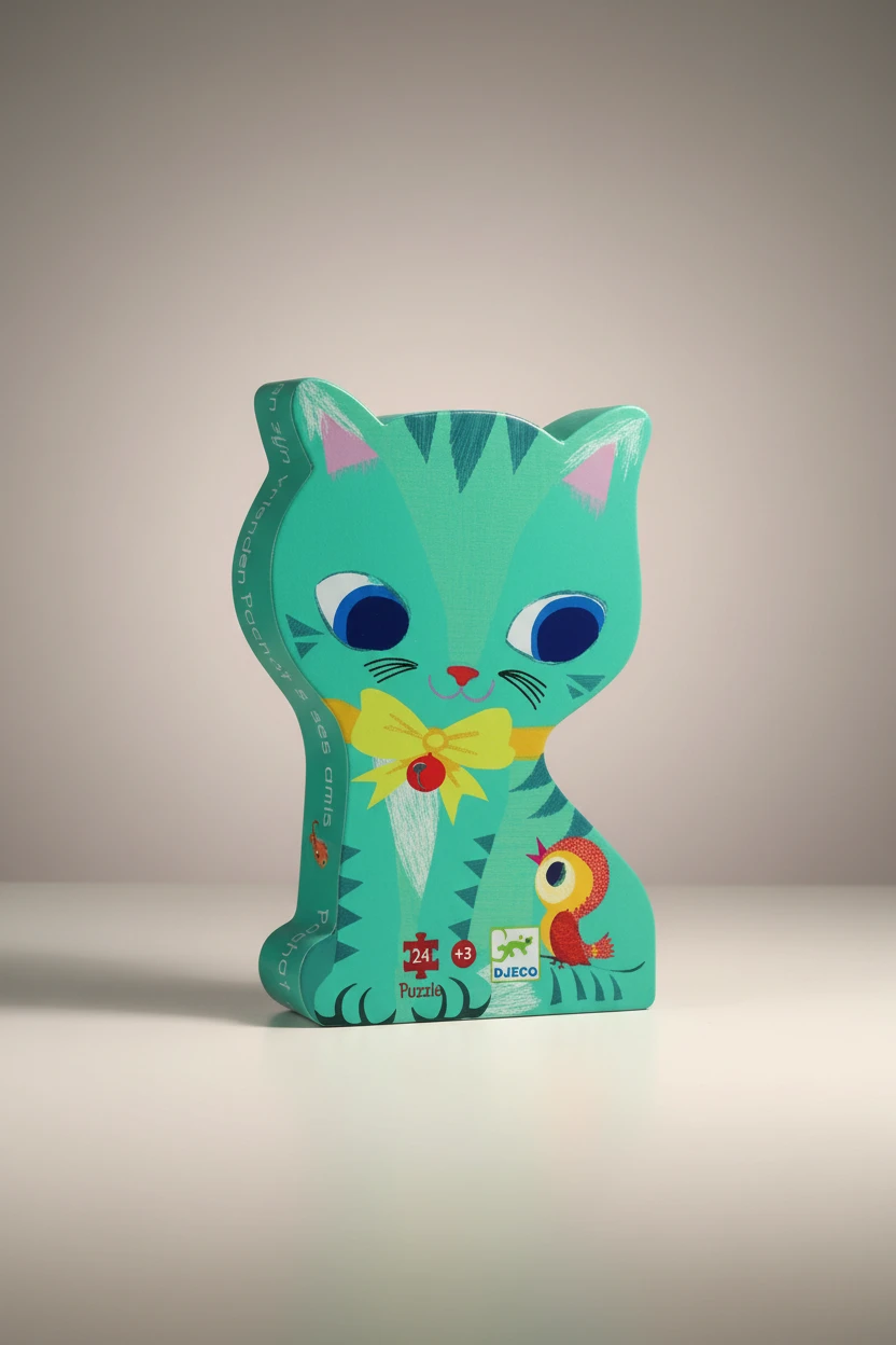 Imagem do produto  Djeco Puzzle 24 Peças - Pachat e os Seus Amigos