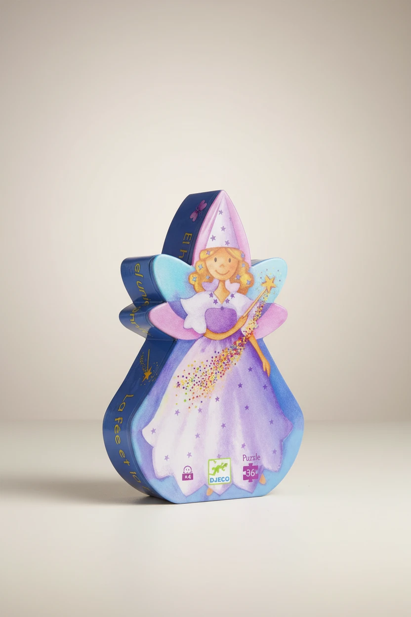 Imagem do produto  Djeco Puzzle 36 Peças - A Fada e o Unicórnio
